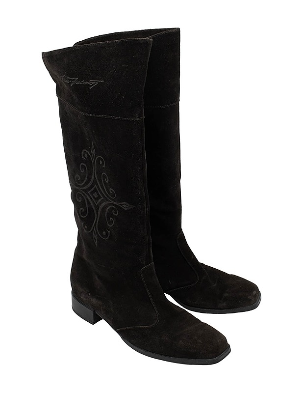 Pertti Palmroth mokkanahkasaappaat, 6 1/2 - Naisten nilkkurit ja saappaat - 10105492677 - 0