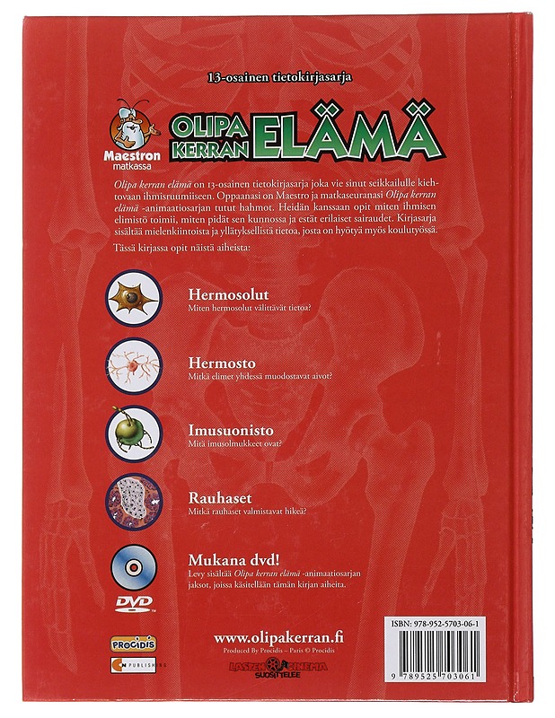 Olipa kerran elämä. 7, Hermosolut, hermosto, imusuonisto, rauhaset - Barillé, Albert - Lastenkirjat - 10105492739 - 1