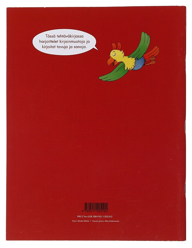 Matkaopas kirjaimista sanoihin - Raikunen, Sinikka - Lastenkirjat - 10105492745 - 1