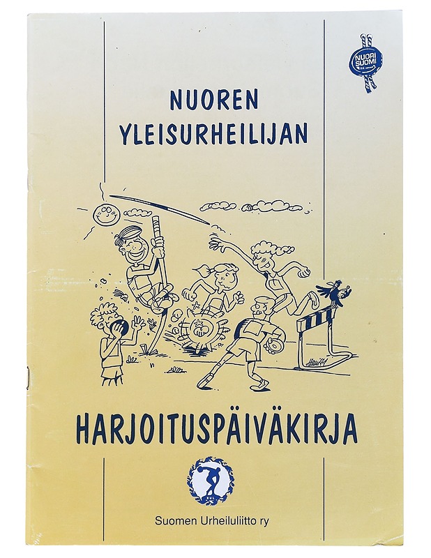 Nuoren Yleisurheilijan Harjoituspäiväkirja - Harrastekirjat - 10105492791 - 0