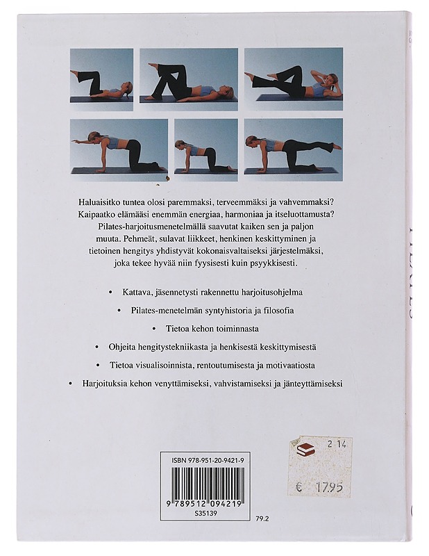 Pilates : kokonaisvaltainen tie hyvinvointiin - Joyce Gavin - Tietokirjat ja oppaat - 10105492962 - 1