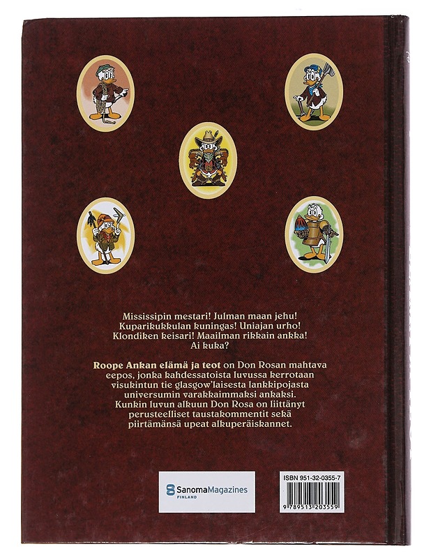 Roope ankan elämä ja teot - Don Rosa - Sarjakuvat - 10105493049 - 1