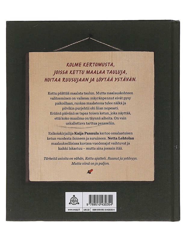 Kettujuttuja : kolme hännäkästä tarinaa - Pannula, Kaija - Lastenkirjat - 10105493133 - 1