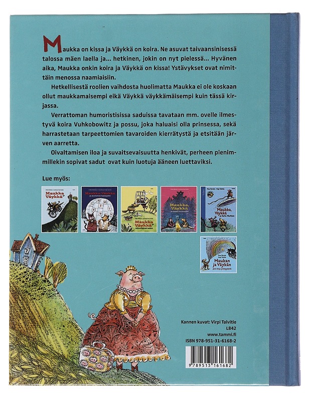 Maukan ja Väykän satukirja - Parvela, Timo - Lastenkirjat - 10105493167 - 1