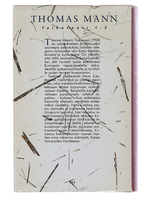 Taikavuori - Mann, Thomas - Romaanit ja novellit - 10105493199 - 1