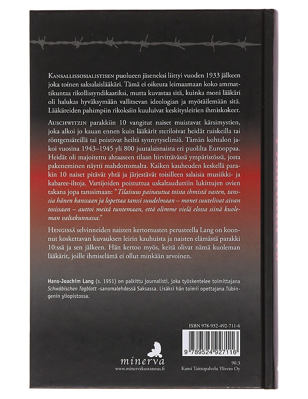 Parakki 10 : naiset Auschwitzin koe-eläiminä - Lang, Hans-Joachim - Elämäkerrat ja muistelmat - 10105493278 - 1