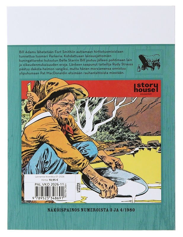 Lännentie Kronikka 28, Näköispainos numeroista 3 ja 4/1980 - - Sarjakuvat - 10105493291 - 1