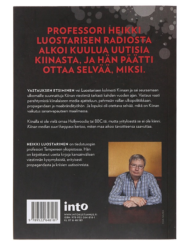 Kiinan median suuri harppaus - Heikki Luostarinen - Tietokirjat ja oppaat - 10105493319 - 1