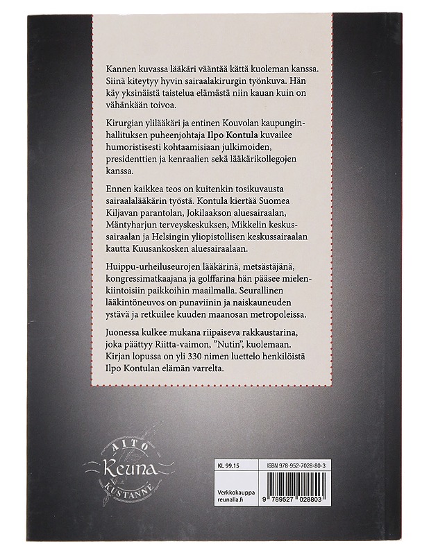 Provinssikirurgi - Ilpo Kontula - Elämäkerrat ja muistelmat - 10105493340 - 1