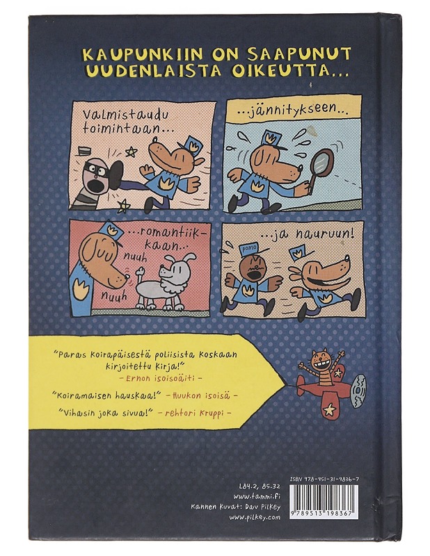 Koiramies - Pilkey, Dav - Lastenkirjat - 10105493352 - 1