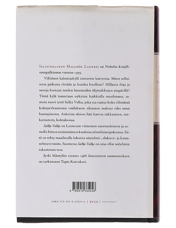 Salka Valka - Laxness, Halldór - Romaanit ja novellit - 10105493376 - 1
