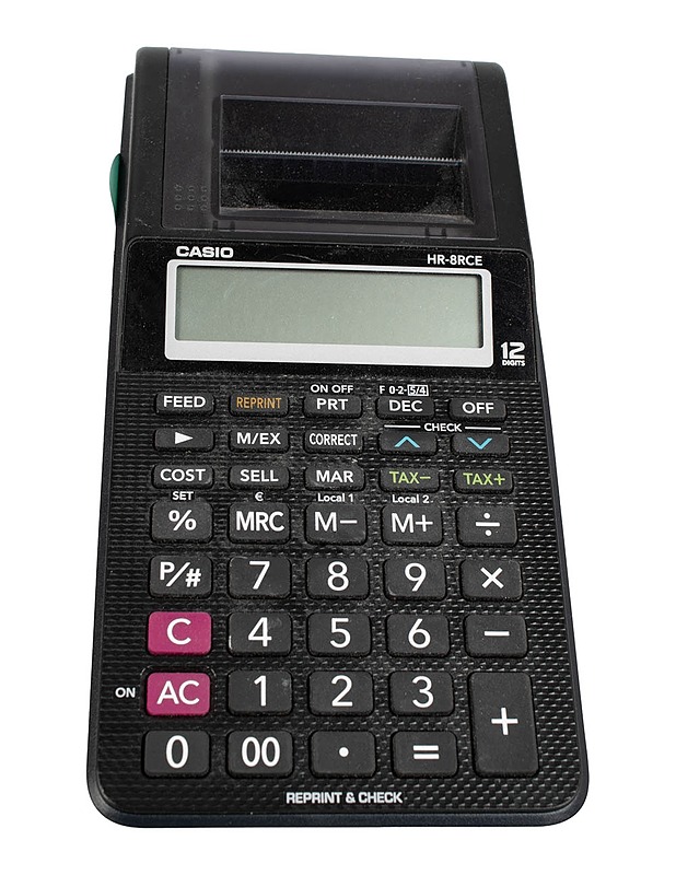 CASIO HR-8RCE nauhalaskin - Muu elektroniikka - 10105493380 - 0