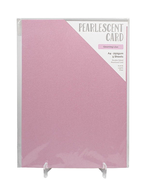 TONIC STUDIOS Pearlescent Card Gleaming Lilac  - Askartelu - 10105493396 - 0
