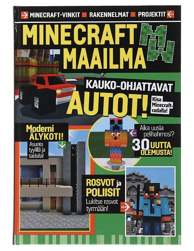 Minecraft-maailma! - Mäki-Kihniä, Nina - Tietokirjat ja oppaat - 10105493407 - 0