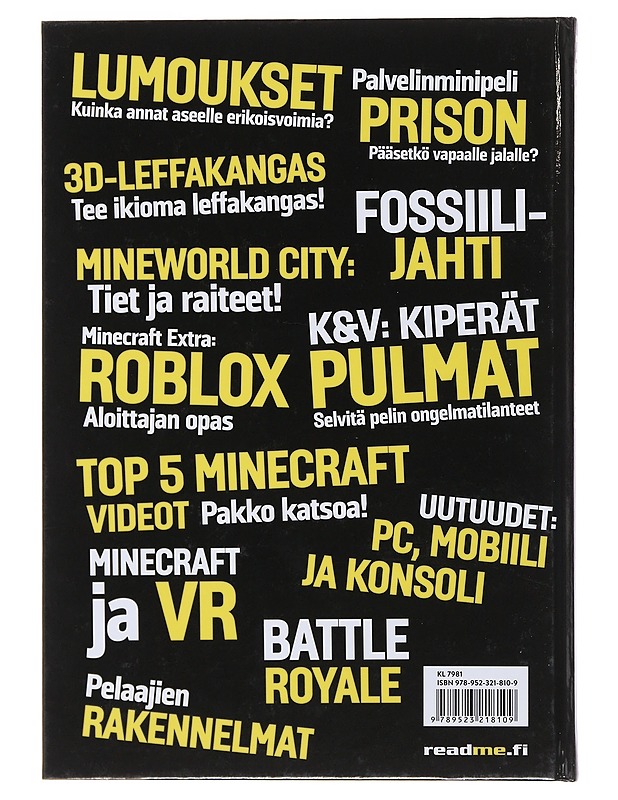 Minecraft-maailma! - Mäki-Kihniä, Nina - Tietokirjat ja oppaat - 10105493407 - 1