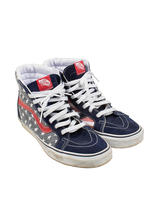 VANS Sk8-Hi Reissue Stars & Stripes tennarit, 10.5 - Miesten kävelykengät ja sandaalit - 10105493416 - 0