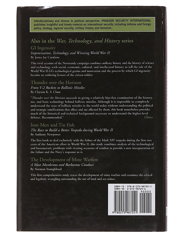 Imagining future war - Antulio J. Echevarria II - Historiakirjat - 10105493439 - 1