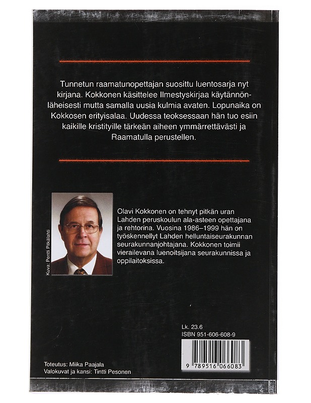 Ilmestyskirja avautuu - Kokkonen, Olavi - Tietokirjat ja oppaat - 10105493443 - 1