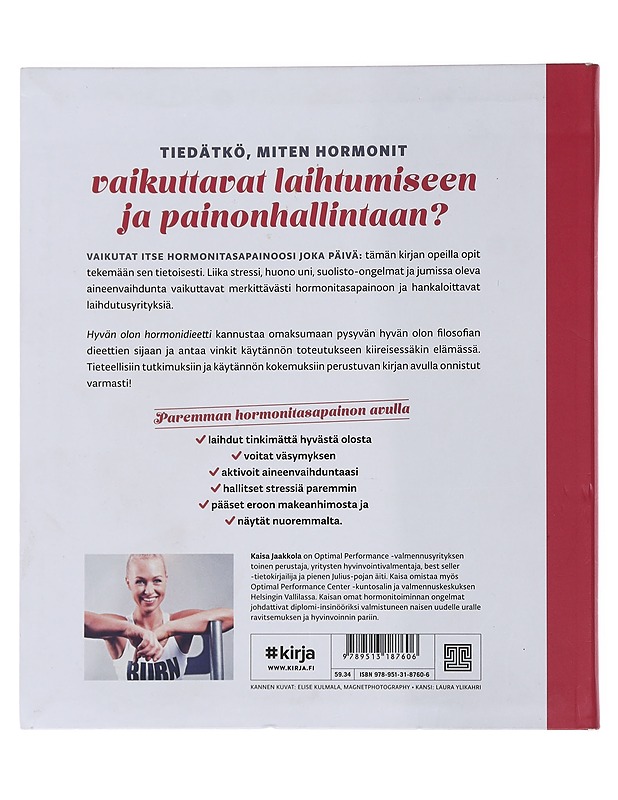 Hyvän olon hormonidieetti - Jaakkola, Kaisa - Tietokirjat ja oppaat - 10105493447 - 1