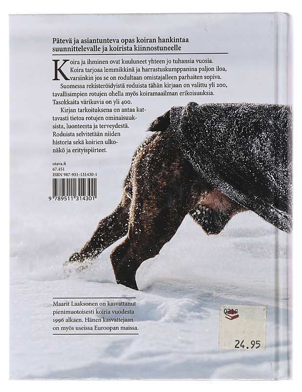 Koirarodut Suomessa - Laaksonen, Maarit - Tietokirjat ja oppaat - 10105493449 - 1