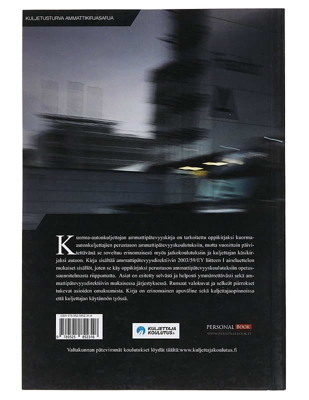 Kuorma-autonkuljettajan ammattipätevyyskirja - Heiskanen, Erkki - Tietokirjat ja oppaat - 10105493498 - 1