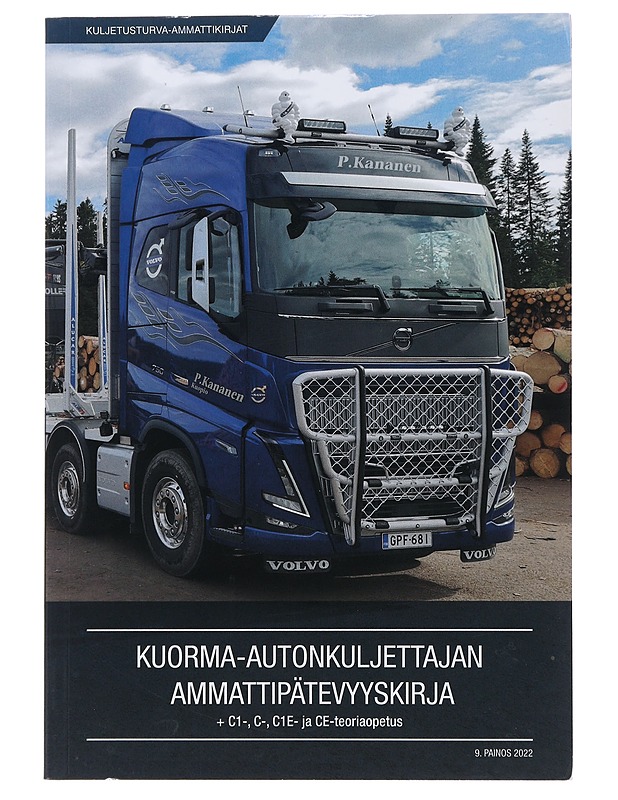 Kuorma-autonkuljettajan ammattipätevyyskirja : + C1-, C-, C1E- ja CE-teoriaopetus - Heiskanen, Erkki - Tietokirjat ja oppaat - 10105493499 - 0