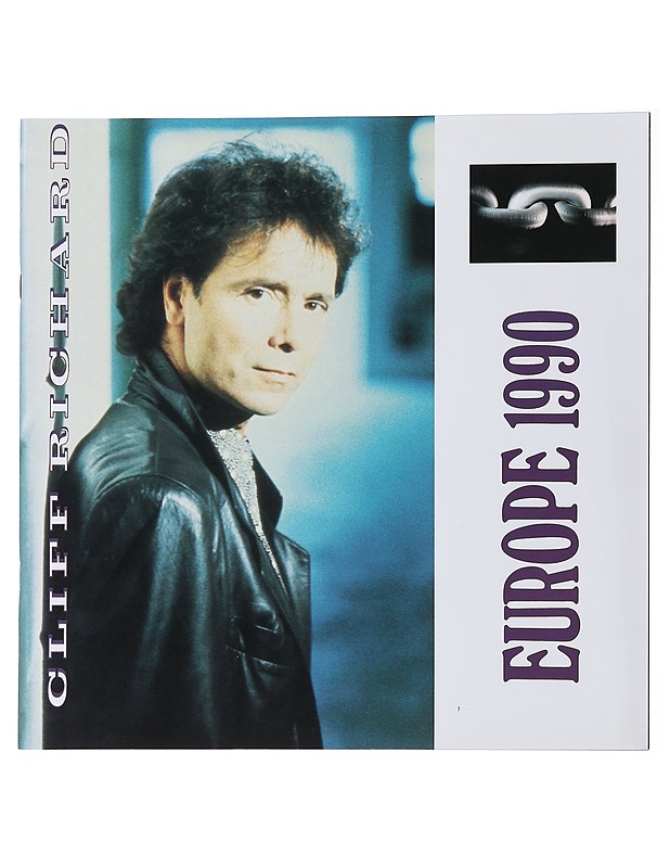 Cliff Richard 1990 Euroopan kiertueen esite  - Tietokirjat - 10105493531 - 0
