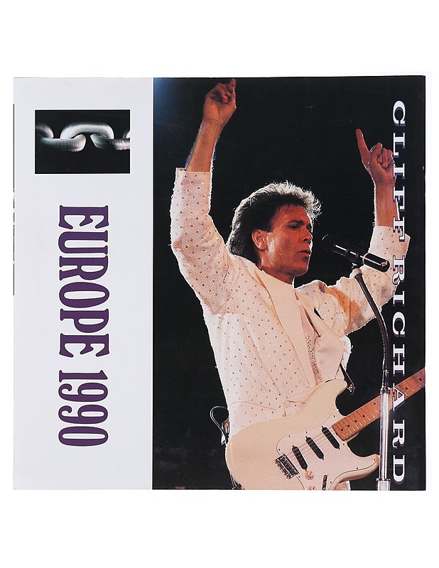 Cliff Richard 1990 Euroopan kiertueen esite  - Tietokirjat - 10105493531 - 1