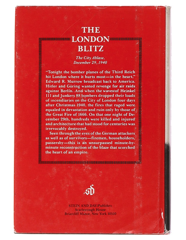 The london blitz - David Johnson - Historiakirjat - 10105493566 - 1