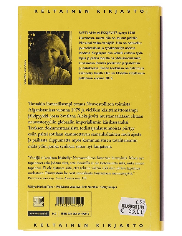 Sinkkipojat - Aleksijevits, Svetlana - Romaanit ja novellit - 10105493593 - 1