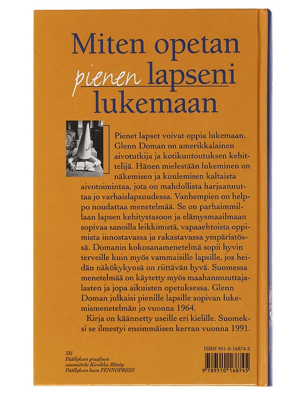 Miten opetan pienen lapseni lukemaan - Doman, Glenn - Tietokirjat ja oppaat - 10105493617 - 1
