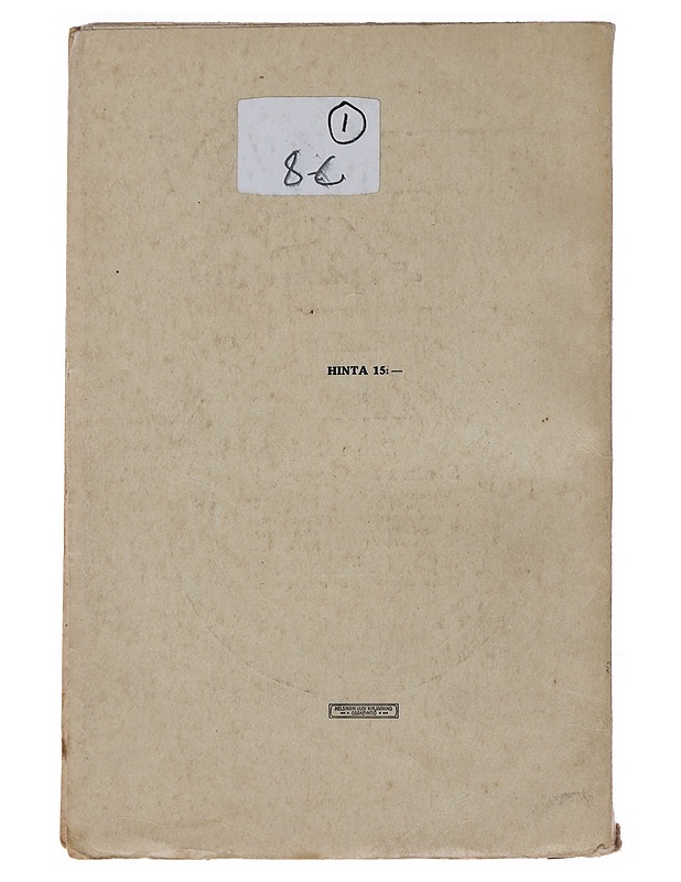 Nuori Suomi : 1922 Joulalbumi XXXII - Tietokirjat - 10105493650 - 1