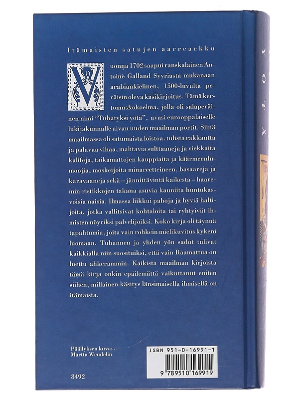 Tuhat ja yksi yötä : kolme osaa - Hollo, J. A. - Romaanit ja novellit - 10105493682 - 1