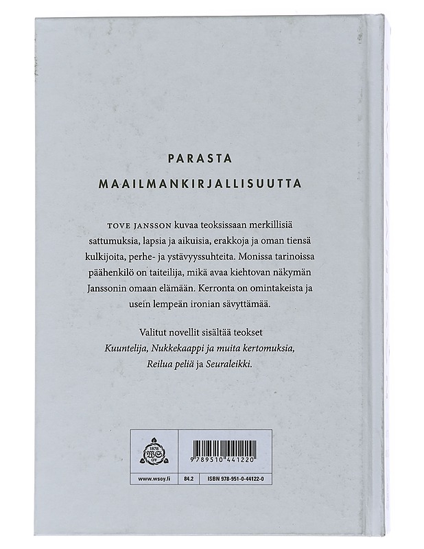 Kuuntelija - Jansson, Tove - Romaanit ja novellit - 10105493717 - 1