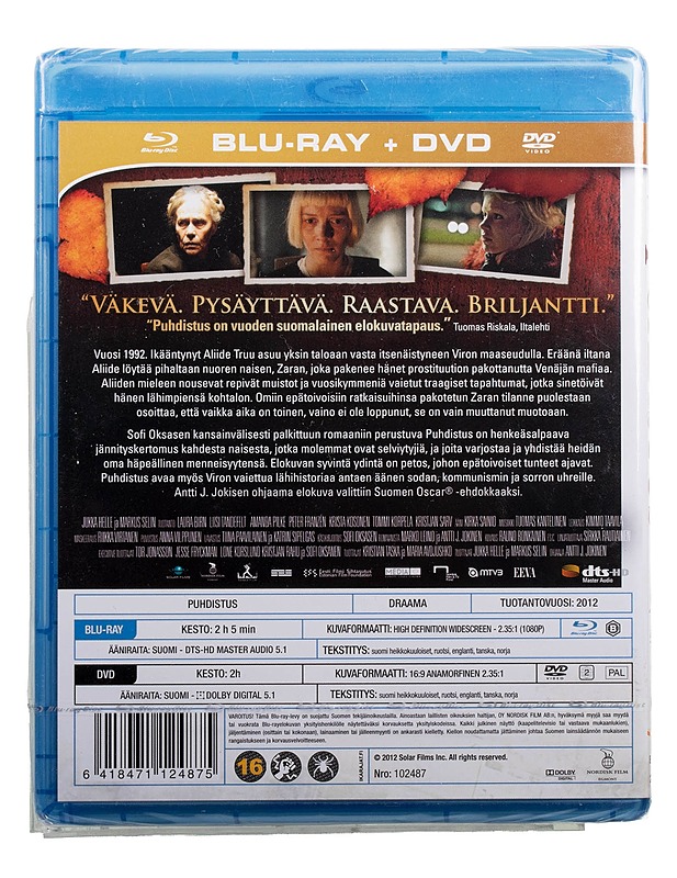 Puhdistus - Blu-Ray + DVD - Blu-ray-levyt - 10105493775 - 1