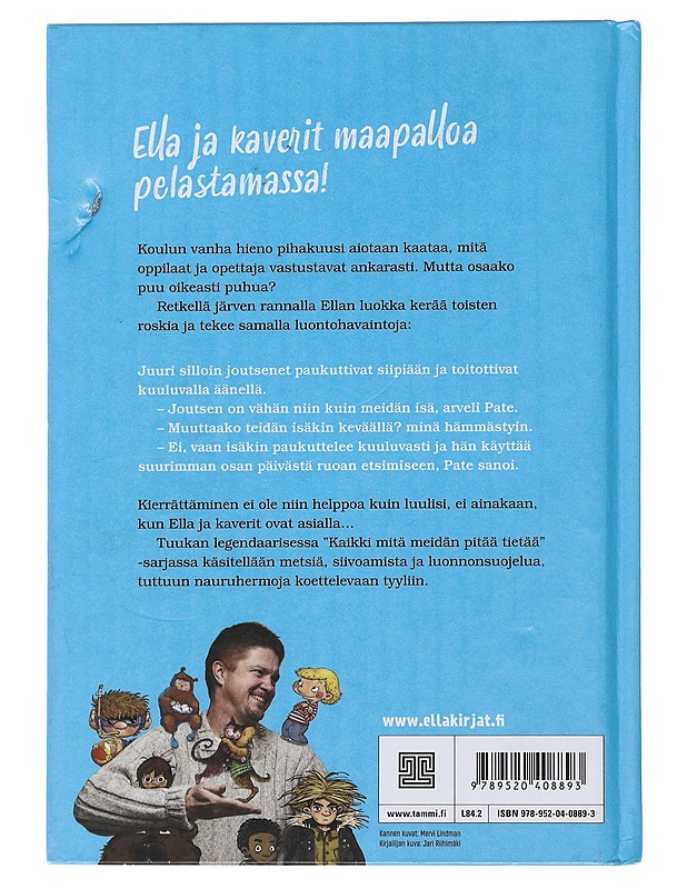 Ella ja kaverit hiilijalanjäljillä - Parvela, Timo - Lastenkirjat - 10105493806 - 1