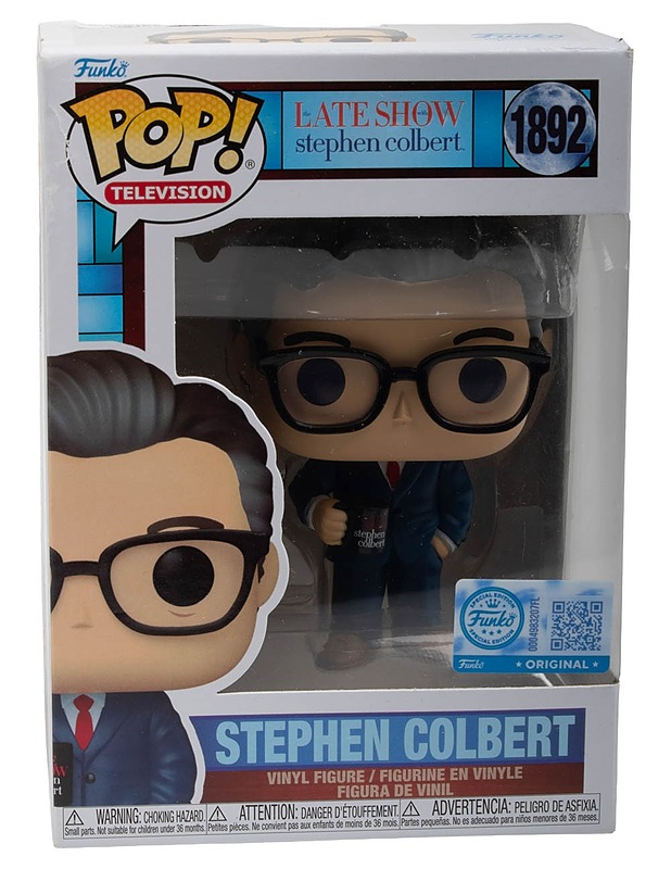 FUNKO Pop! Television: Late Show Stephen Colbert vinyylihahmo - Lasten lelut - 10105493828 - 0