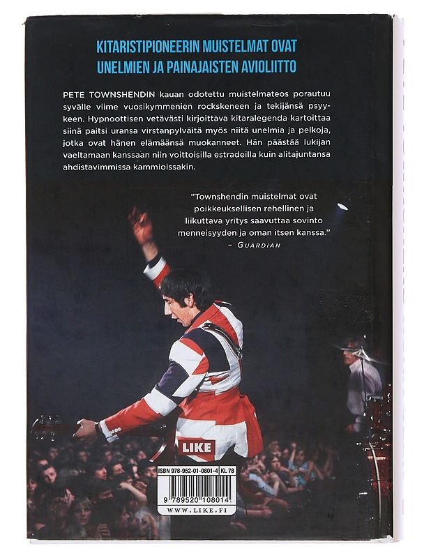 Kuka olen - Townshend, Pete - Elämäkerrat ja muistelmat - 10105493844 - 1