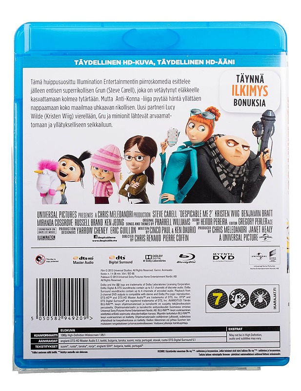 Itse ilkimys 2 - blu-ray - Blu-ray-levyt - 10105493856 - 1