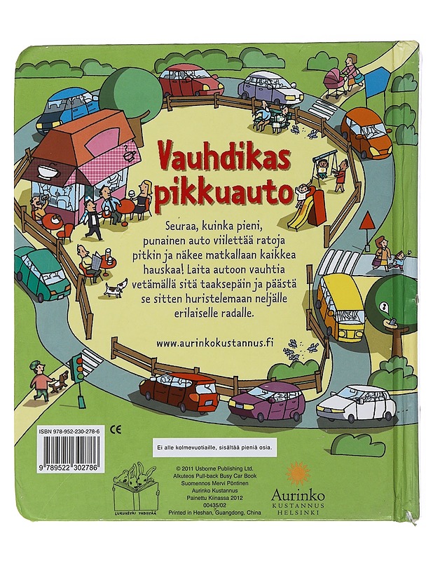 Vauhdikas pikkuauto - Tognetti, Stefano - Lastenkirjat - 10105493866 - 1