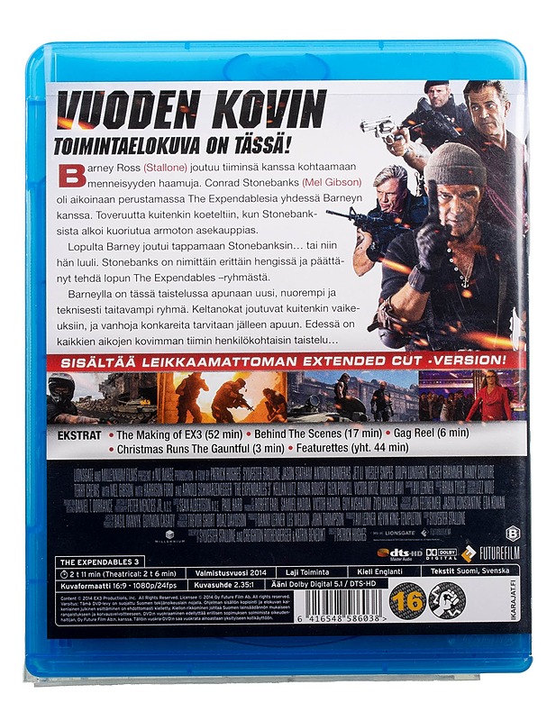 The Expendables 3 - blu-ray - Blu-ray-levyt - 10105493874 - 1