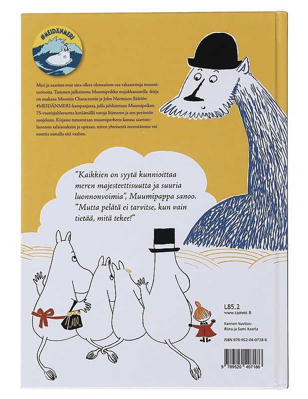 Muumipeikko majakkasaarella : retki meriluontoon! - Heilala, Katariina - Lastenkirjat - 10105493883 - 1