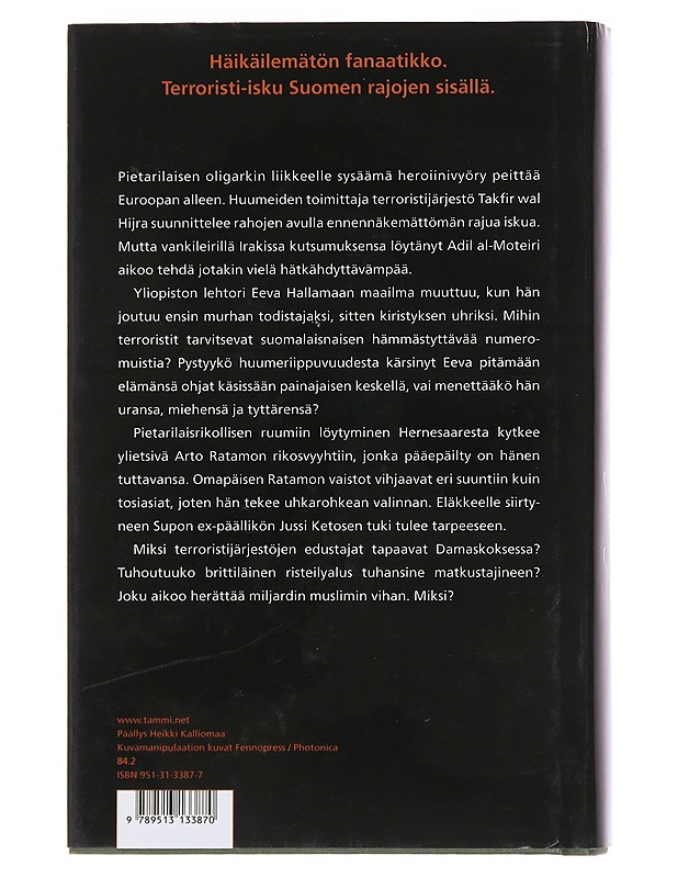 Pimeyden ydin - Taavi Soininvaara - Jännitys ja dekkarit - 10105493896 - 1