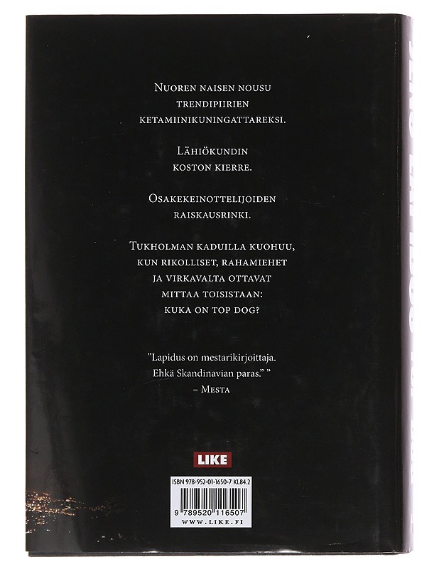 Top dog - Lapidus, Jens - Jännitys ja dekkarit - 10105493914 - 1