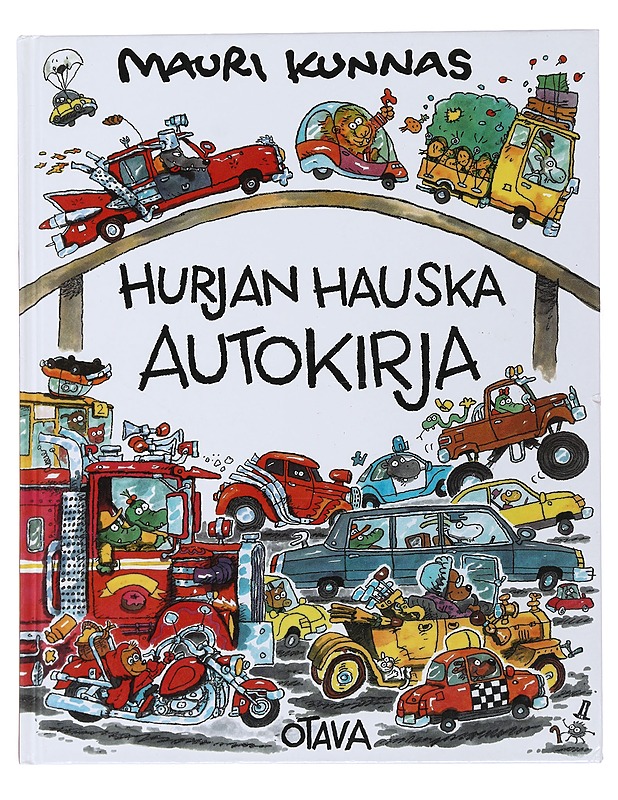 Hurjan hauska autokirja - Kunnas, Mauri - Lastenkirjat - 10105493929 - 0