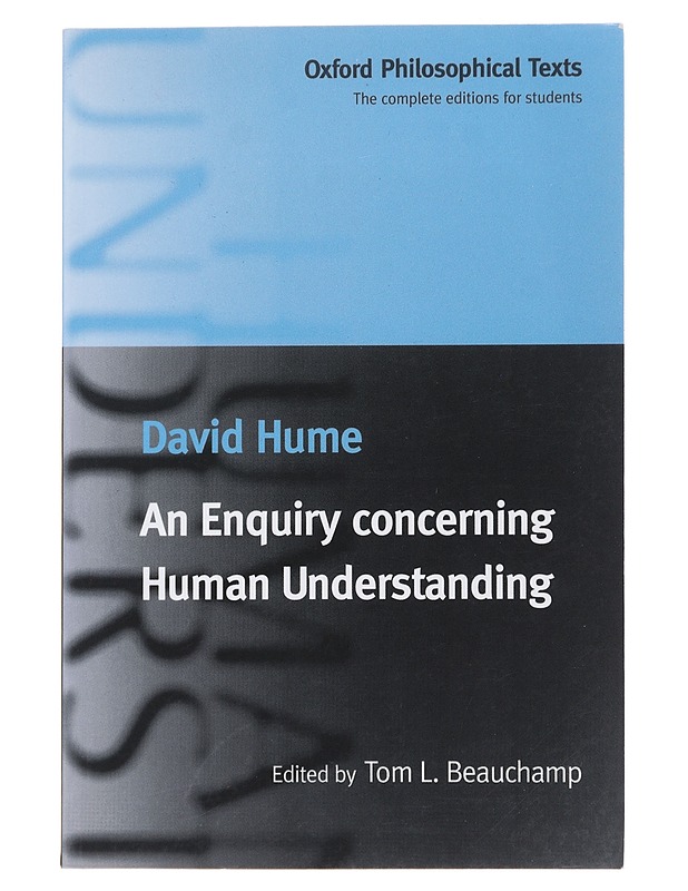 An enquiry concerning human understanding - Hume, David - Tietokirjat ja oppaat - 10105493936 - 0