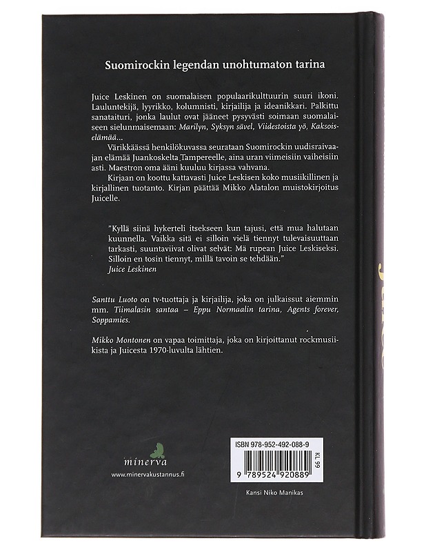 Juice - Luoto, Santtu - Elämäkerrat ja muistelmat - 10105493951 - 1