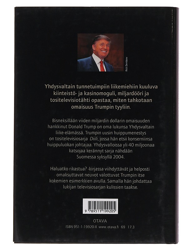 Haluatko rikastua? : Diili-sarjan mestarin ohjeita - Trump, Donald J. - Tietokirjat ja oppaat - 10105493963 - 1