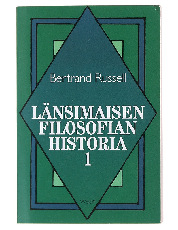 Länsimaisen filosofian historia poliittisten ja sosiaalisten olosuhteiden yhteydessä varhaisimmista ajoista nykyaikaan asti. 1. osa, Vanhan ajan filosofia, katolinen filosofia - Ru - Historiakirjat - 10105493987 - 0