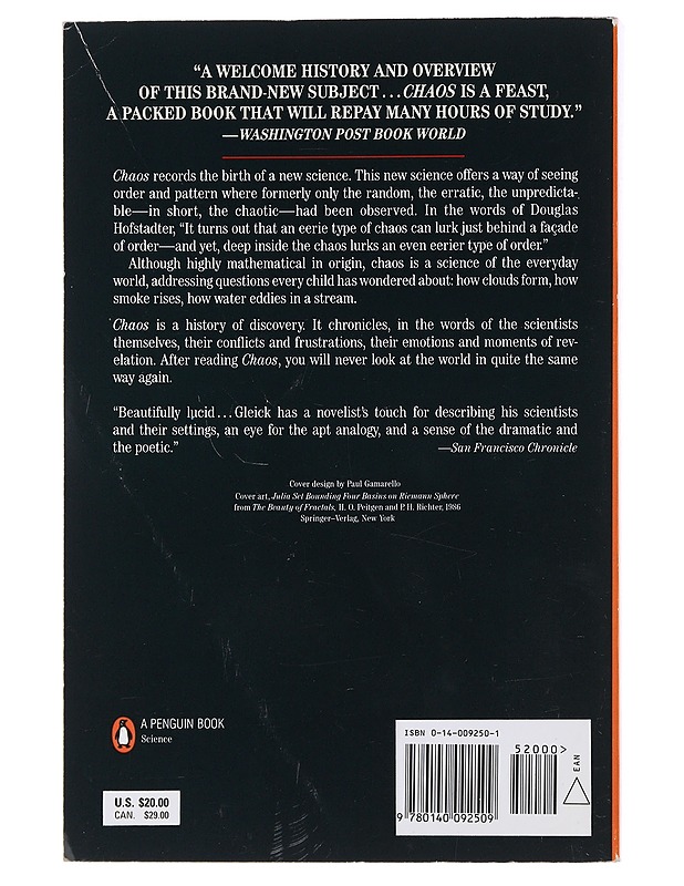 Chaos : Making a New Science - James Gleick - Romaanit ja novellit - 10105493992 - 1